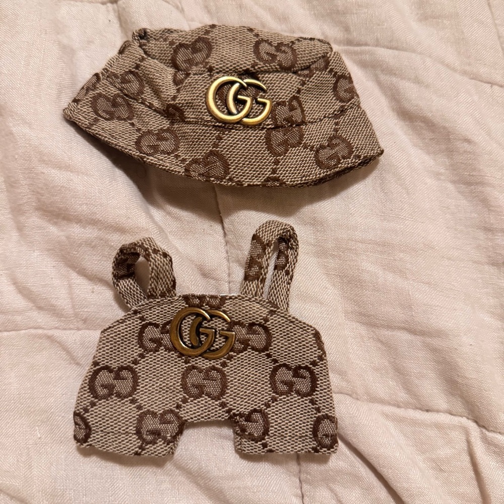 GG labubu clothes set